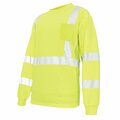 General Electric HV Safety T-Shirt, Long Sleeve Reflective Tape L GS114GL